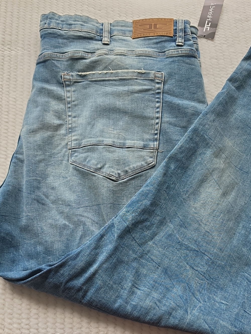 Jordab Craig Light Blue Men’s Jeans - Classic Wash Collins Regular Rise